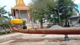 ទូកងថ្មី នៅក្នុងវត្តប្រជុំសារគខ្សុំ ៤.៨.២០១៨