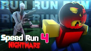 ROBLOX SPEED RUN 4 IF IT WAS A HORROR GAME...