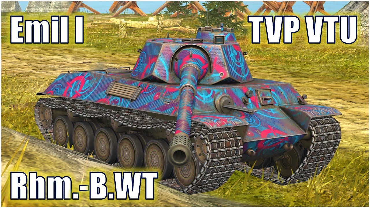 TVP VTU , Emil I & Rhm.-B.WT WoT Blitz Replays - YouTube