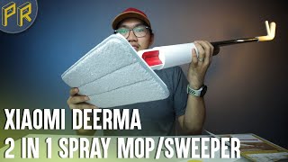 XIAOMI DEERMA 2 IN 1 - SPRAY MOP \u0026 SWEEPER