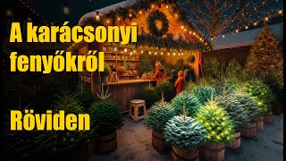 A KARÁCSONYI FENYŐKRŐL - RÖVIDEN | ÉRDMOST