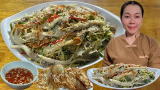 Cách làm gỏi xoài chay- làm theo cách này ăn Hoài không ngán