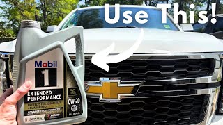 2015-2020 Chevy Suburban Oil Change Tutorial (and the EXACT Oil + Filter to Use)