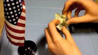 How To Make A Swan from a Dollar Bill for Someone Special