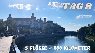 Donauradweg - Donau pur #5 Flüsse #900 Kilometer #radtour #radreise