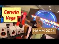 Cerwin-Vega at NAMM 2024 with The Myles Revolution