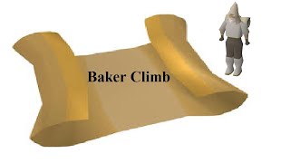 OSRS Anagram Clue | Baker Climb | Quick