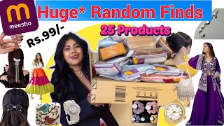 Huge* Random Finds From Meesho🛍️ || Hair, Dresses, watches and more 🫶🏻❤️