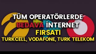 Tüm Hatlara Aylık 10 GB Bedava İnternet Hilesi 😱 Vodafone, Turkcell, Türk Telekom Beleş 2025