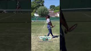 Remember this name Alycia Parks #tennis #wta #shorts