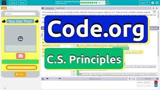Code.org Lesson 3.10 C Variables Practice | You Got This | Tutorial with Answers | Unit 4 CSP