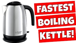 Fastest Boiling Kettle Only 45 Seconds Russell Hobbs Stainless Steel Adventure 23911