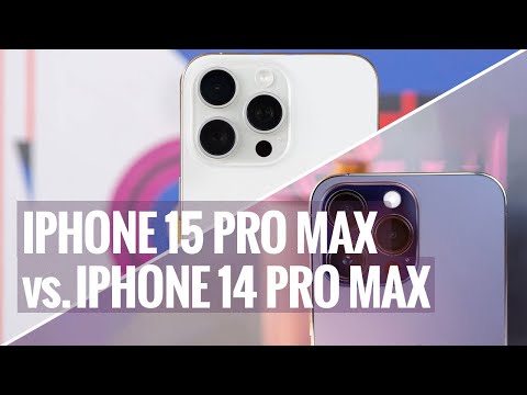 Apple iPhone 15 Pro Max vs. iPhone 14 Pro Max