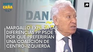 Margallo explica las diferencias PP PSOE y por qué preferirían una coalición de centro-izquierda