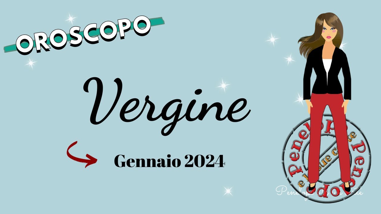 VERGINE ♍️ OROSCOPO GENNAIO 2024 ⭐️ Cielo Del MESE 🌙 - YouTube