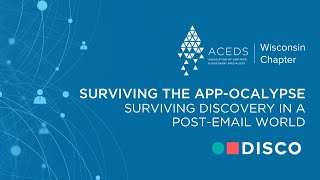 Surviving the App-ocalypse: Surviving Discovery in a Post Email World