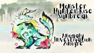 [Monster Hunter Rise Sunbreak]: Anomaly Investigation: Zinogre (Lv 220) (No Commentary)