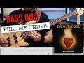 ONLY BASS: PULL ME UNDER FROM DREAM THEATER (sheet/tab included) @RobsonBaroli