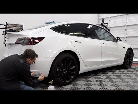 Tesla Model 3 - The Best Way to Apply HOV Stickers Tesla Model 3 - The Best Way to Apply HOV Stickers