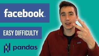 Facebook Data Science Interview Questions with Python Pandas (Easy difficulty)