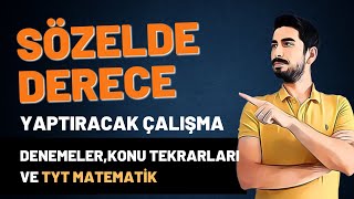 SÖZELDE DERECE YAPMAK İÇİN TAVSİYELER | YKS SÖZELCİLER NASIL ÇALIŞMALI ? Tyt Sözel - Ayt Sözel