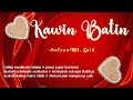 KAWIN BATIN (Lagu Puisi Sofyan RH. Zaid) Official Music Video