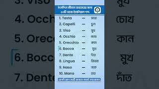 দৈনন্দিন জীবনে ব্যবহারের জন্য ১০টি সহজ ইতালিয়ান শব্দ! #OfibItalia#BengaliToItalian