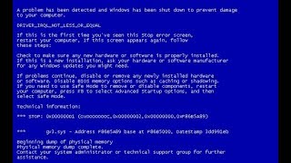 Как исправить ошибку синий экран windows 7