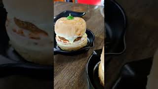 Chicken Roll 😋| Double Cheese Chicken Burger Eating Challenge | KFC Chicken Burger #shorts #foodie