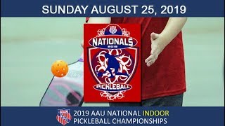 2019 AAU NATIONAL INDOOR PICKLEBALL CHAMPIONSHIPS - Sunday