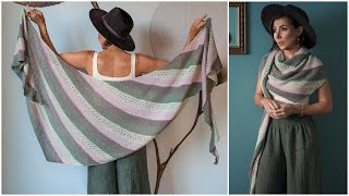 Easy, Step-by-Step Instructions to Knit the Delightful, Beginner Friendly Lilias Shawl!