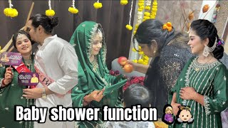 Baby shower function || mere function mai ye ky ho raha h || Haifa’s vlog