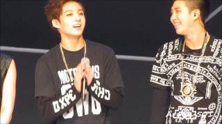 [FANCAM] 131128 BTS - Greeting @ Thai Supermodel Contest