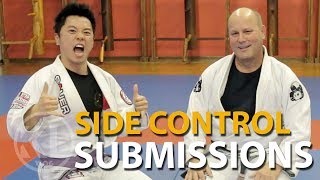 Easy Side Control Submissions | ft. Guro Steve Grantham