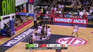 Ben Moore with 18 Points vs. Perth Wildcats