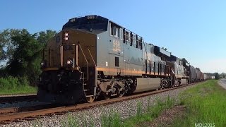 HD: CSX 968 leads CSX V919-15 in Fairburn, GA