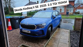 Skoda Kodiaq II SE 2025 2.0 TDi 150km Energy Blue wersja UK-  Anglik