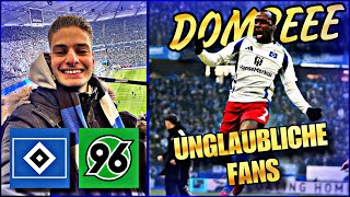 DOMPÉ FREISTOẞ RETTET DEN HSV! 🤯 UNGLAUBLICHE FANS 🔥 | HSV vs. Hannover 96 - Stadionvlog | MIDO