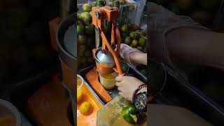 Pure Orange Juice Making of Indonesia | Indonesian Street Food #shorts