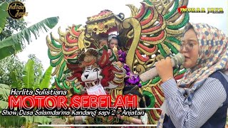 MOTOR SEBELAH - VOC. HERLITA SULISTIANA || SHOW DESA SALAMDARMA KANDANG SAPI 2 - ANJATAN