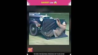 SAFEST CAR |Earth fact in telugu| #shorts