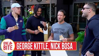 (George Kittle, Nick Bosa) Barstool Pizza Review - Piola (Miami) with the San Fr