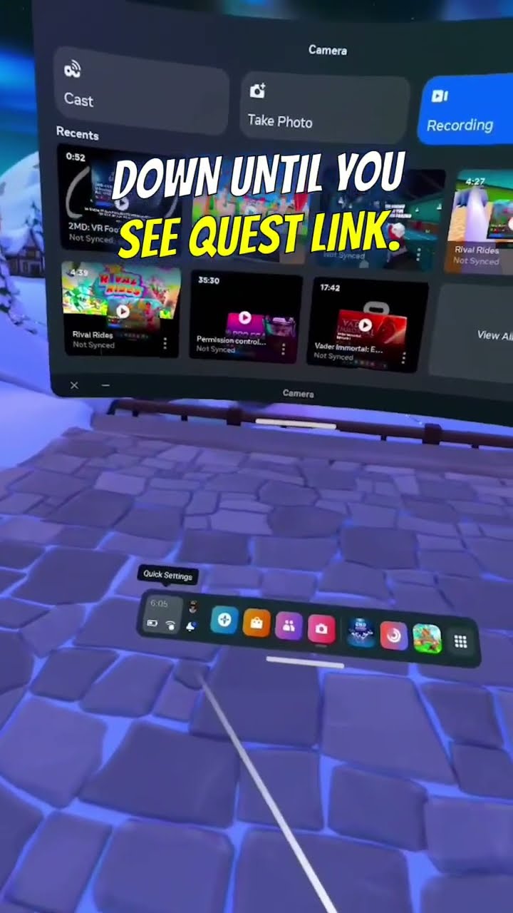 How to Use Airlink to play Steam VR PCVR games wirelessly on the Meta Quest 2 #vr #shorts #howto