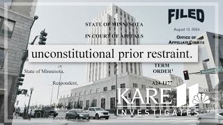 KARE 11 Investigates: First Amendment assault by Ramsey County judge overturned