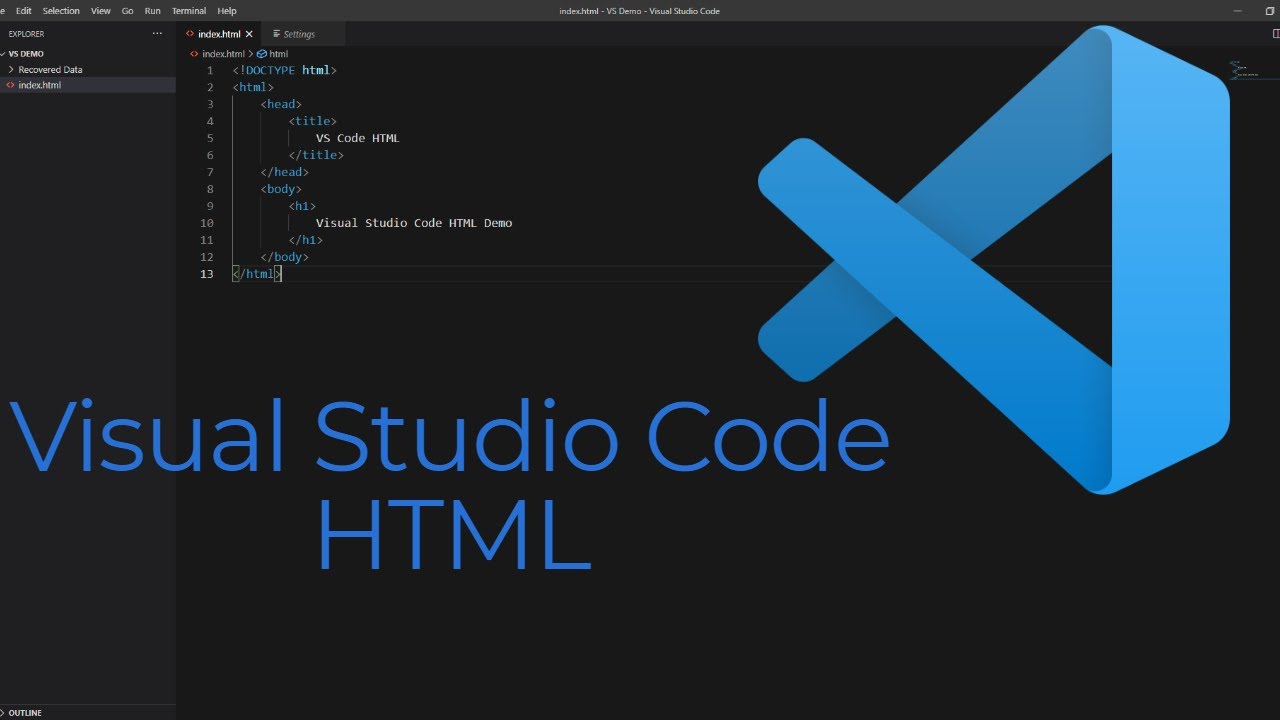 How To Create Html File In Visual Studio Code 4 Steps – Search A Floor