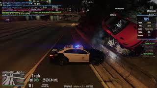 [GTA:WORLD] LSPD - Armed Pursuit \u0026 Shots