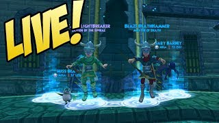 Wizard101: WATERWORKS WITH VIEWERS! - Livestream