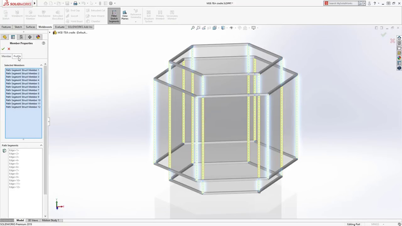 SOLIDWORKS 2019 Structure System - YouTube