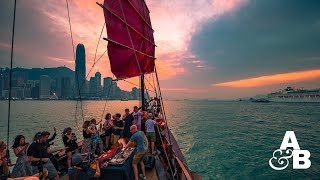 Above & Beyond Deep Warm Up Set #ABGT300 Live on Victoria Harbour, Hong Kong ( 4