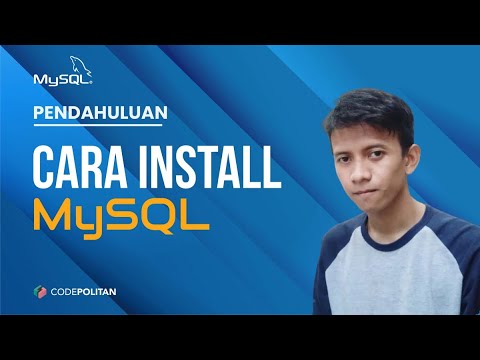 Cara Install Mysql 03 - Pengenalan Database Menggunakan MySQL - YouTube